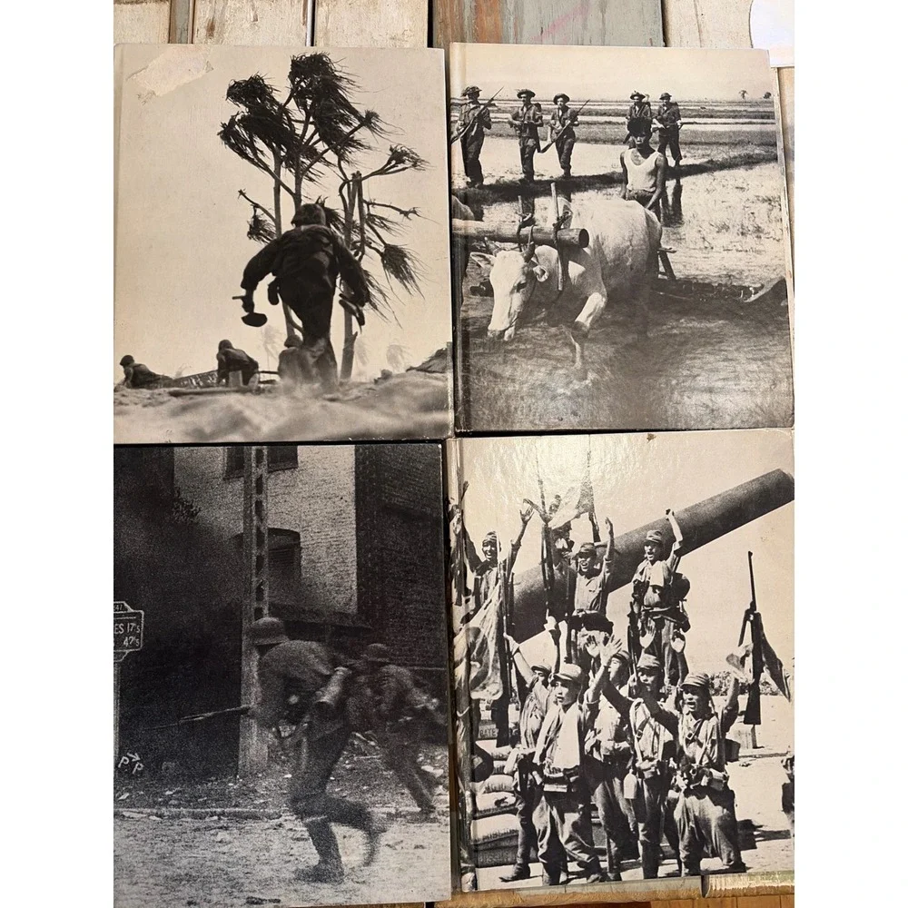 Time Life World War‎ II Books Lot 4 Blitzkrieg Rising Sun Island Fighting Burma
